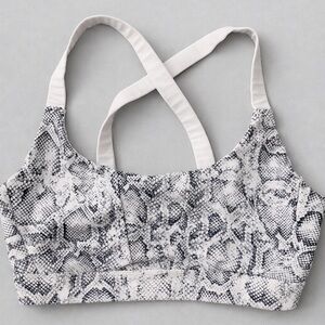 SOULCYCLE Snakeprint Sports Bra